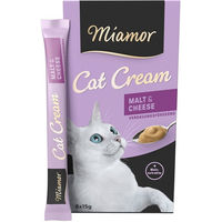 Produktbild von Miamor Cat Cream Malt und Cheese Katzencreme Paste für alle Altersstufen 24x15g