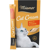 Produktbild von Miamor Cat Cream Multi-Vitamin Katzencreme mit Unterstützung für das Immunsystem für alle Altersstufen 24x15g