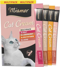 Miamor Cat Cream Vielfalt Multipack für Katzen 4x24x16 g – Bild 1 von 1