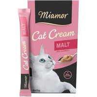 Produktbild von Miamor Cat Snack Malt Cream Katzen-Leckerli zur Unterstützung von Haarballen und Verdauung 11x15g - 11 x 15 g