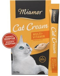 Produktbild von Miamor Cat Snack Multi-Vitamin Cream Katzen-Leckerli zur Unterstützung des Immunsystems 11x15g