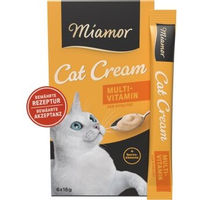 Produktbild von Miamor Cat Snack Multi-Vitamin Cream Katzen-Leckerli zur Unterstützung des Immunsystems 11x15g