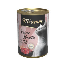 Produktbild von Miamor Feine Beute Fleischcocktail Katzenfutter getreidefrei mit hohem Fleischanteil 12x 400g