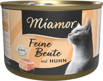 Produktbild von Miamor Feine Beute Huhn Katzen Nassfutter Adult Getreidefrei 12x185g