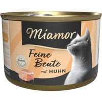 Produktbild von Miamor Feine Beute Huhn Katzen Nassfutter Adult Getreidefrei 24x185 g - 24 x 185 g