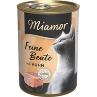 Produktbild von Miamor Feine Beute Huhn Katzen Nassfutter Adult ohne Konservierungsstoffe 12x400g