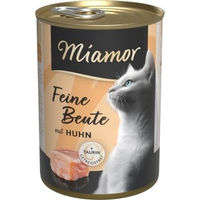 Produktbild von Miamor Feine Beute Huhn Katzenfutter Adult Getreidefrei 48x400 g - 48 x 400 g