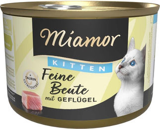 Produktbild von Miamor Feine Beute Kitten Geflügel 24x185g