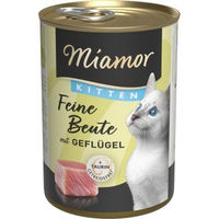 Produktbild von Miamor Feine Beute Kitten Geflügel Nassfutter Getreidefrei 12x400 g - 12 x 400 g