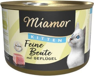 Produktbild von Miamor Feine Beute Kitten Nassfutter Getreidefrei 12x185 g - 12 x 185 g