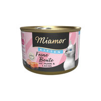 Produktbild von Miamor Feine Beute Kitten Nassfutter Huhn & Lachs 12x 185g getreidefrei mit hohem Fleischanteil