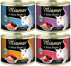 Produktbild von Miamor Feine Beute Mixpaket Katzen Nassfutter Adult 12x185g