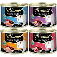 Produktbild von Miamor Feine Beute Mixpaket Katzen Nassfutter Adult 48x185g