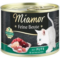 Produktbild von Miamor Feine Beute Pute Katzen Nassfutter Adult Getreidefrei 24x185 g - 24 x 185 g