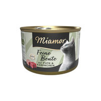 Produktbild von Miamor Feine Beute Pute und Kaninchen Getreidefrei mit hohem Fleischanteil 12x 185g