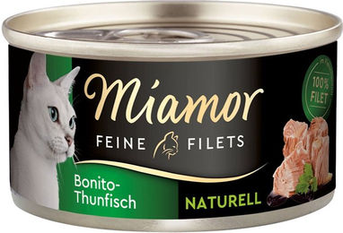 Produktbild von Miamor Feine Filets Bonito-Thunfisch Katzen Nassfutter Adult 48x80g