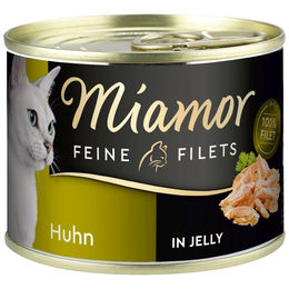 Produktbild von Miamor Feine Filets Huhn in Gelee 12x185g Katzenfutter