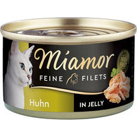 Produktbild von Miamor Feine Filets Huhn in Gelee 24x100g Katzenfutter