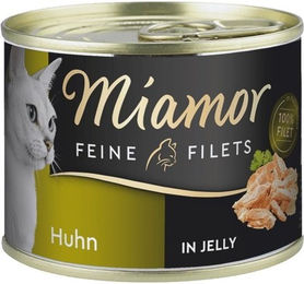 Miamor Feine Filets Huhn in Gelee Katzenfutter Adult 12 x 185 g - 12 x 185 g – Bild 1 von 4