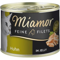 Produktbild von Miamor Feine Filets Huhn in Gelee Katzenfutter Adult 12 x 185 g - 12 x 185 g