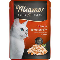 Produktbild von Miamor Feine Filets Huhn in Tomatenjelly 48x100g