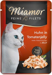 Miamor Feine Filets Huhn in Tomatenjelly Katzen Nassfutter Adult 24 x 100 g - 24 x 100 g – Bild 1 von 5