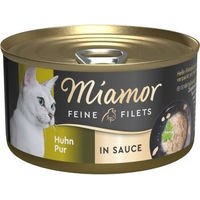 Produktbild von Miamor Feine Filets Huhn pur in Sauce 24 x 85g Katzenfutter ohne Farb- und Aromastoffe - 24 x 85 g