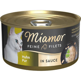 Produktbild von Miamor Feine Filets Huhn Pur Stückchen in Sauce 24x85g