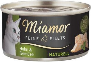 Produktbild von Miamor Feine Filets Huhn und Gemüse Katzenfutter 96x80 g - 96 x 80 g