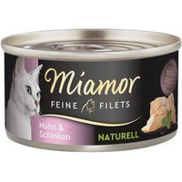 Produktbild von Miamor Feine Filets Huhn und Schwein für Katzen 24x80 g - 24 x 80 g