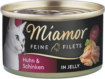 Miamor Feine Filets Huhn und Schwein in Gelee für Katzen 24 x 100 g - 24 x 100 g – Bild 1 von 5