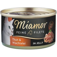 Produktbild von Miamor Feine Filets in Gelee Thunfisch für erwachsene Katzen 96x100 g