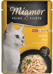 Miamor Feine Filets Katzen Nassfutter Adult Huhn in Sauce getreidefrei 24x100 g – Bild 1 von 1