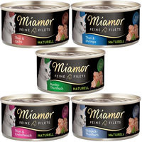 Produktbild von Miamor Feine Filets Katzen Nassfutter Adult Mixpaket 120x80g