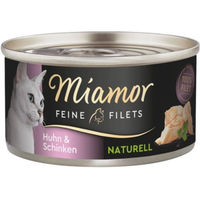Produktbild von Miamor Feine Filets Naturell Huhn und Schwein Katzen Nassfutter 24 x 80 g - 24 x 80 g