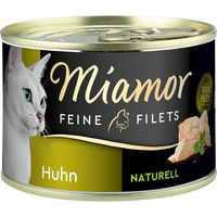 Produktbild von Miamor Feine Filets Naturelle Mixpaket für Katzen 12 x 156 g - 12 x 156 g