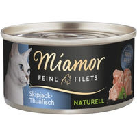 Produktbild von Miamor Feine Filets Skipjack-Thunfisch für Katzen 24 x 80 g - 24 x 80 g