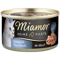 Produktbild von Miamor Feine Filets Skipjack-Thunfisch in Gelee 48x100g