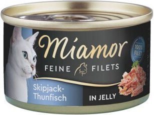 Produktbild von Miamor Feine Filets Skipjack-Thunfisch in Gelee Katzen Adult 48x100 g - 48 x 100 g