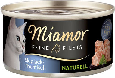 Produktbild von Miamor Feine Filets Skipjack-Thunfisch Katzenfutter Adult 48x80g
