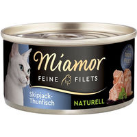 Produktbild von Miamor Feine Filets Skipjack-Thunfisch Katzenfutter Adult 48x80g