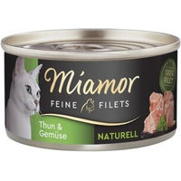 Produktbild von Miamor Feine Filets Thunfisch für Katzen Alle Altersstufen 48x80 g - 48 x 80 g