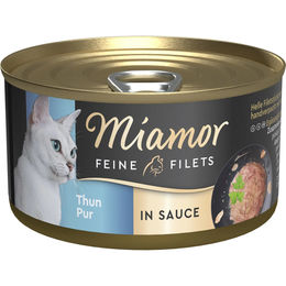 Produktbild von Miamor Feine Filets Thunfisch in Sauce 48x85g Katzenfutter