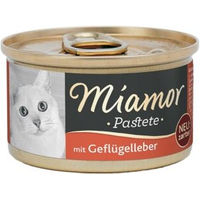 Produktbild von Miamor Geflügel Pastete ohne Farb- und Aromastoffe 12x85 g - 12 x 85 g