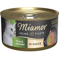 Produktbild von Miamor Katzen Feine Filets in Sauce Thunfisch 24x85g
