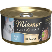 Produktbild von Miamor Katzen Nassfutter Stückchen in Soße Thunfisch Adult 24 x 85 g - 24 x 85 g