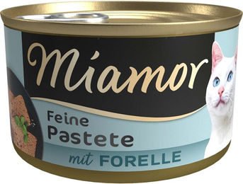 Produktbild von Miamor Katzen Pastete Forelle für erwachsene Katzen 12x85g - 12 x 85 g