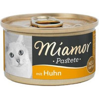 Produktbild von Miamor Katzen Pastete Huhn ohne Farb- und Aromastoffe 24x85 g - 24 x 85 g