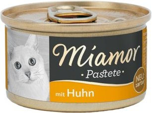 Produktbild von Miamor Katzen Pastete Huhn ohne Farb- und Aromastoffe 48x85 g - 48 x 85 g