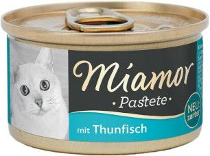 Produktbild von Miamor Katzen Pastete Thunfisch 12x85 g ohne Farb- und Aromastoffe - 12 x 85 g